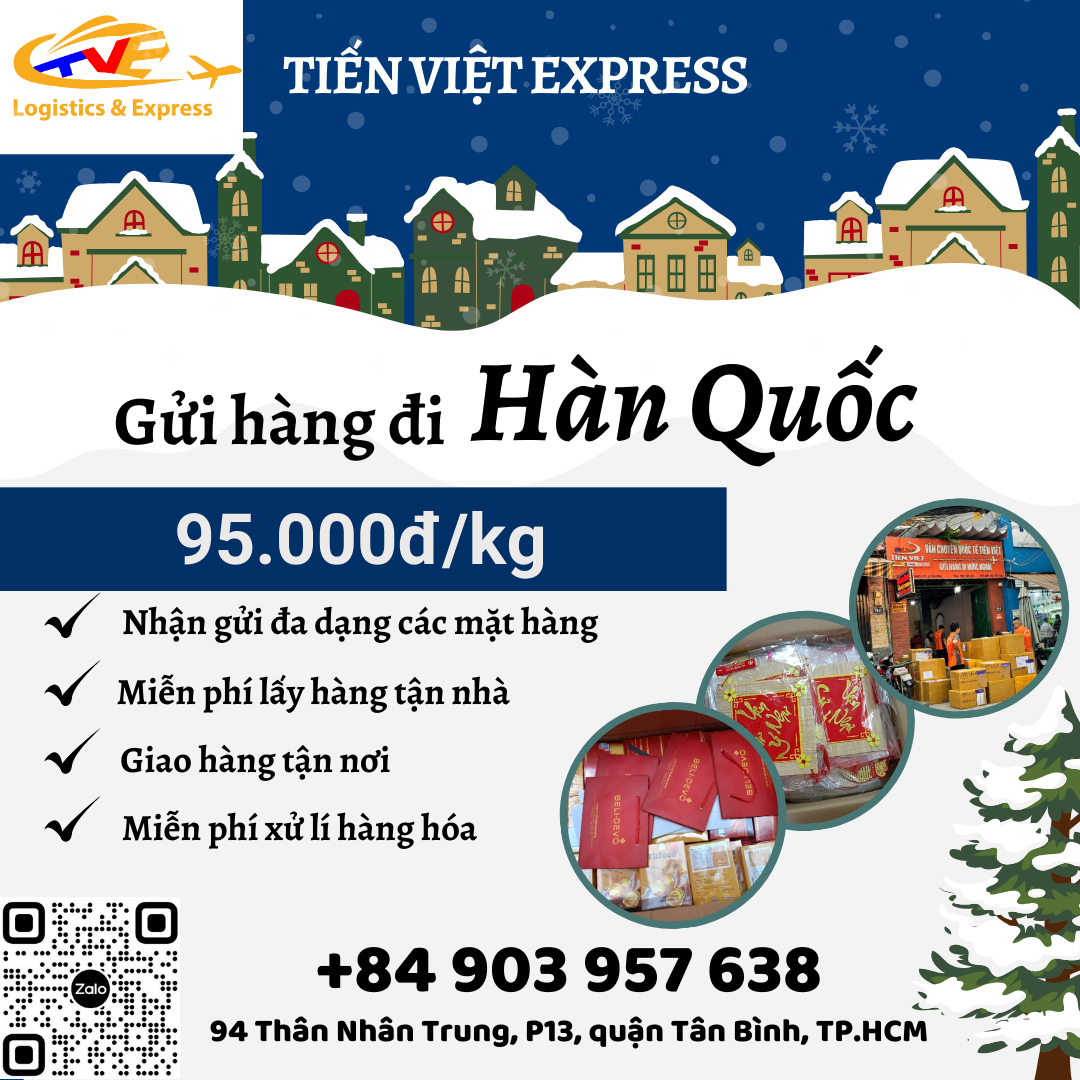 Gửi hàng đi Hàn Quốc